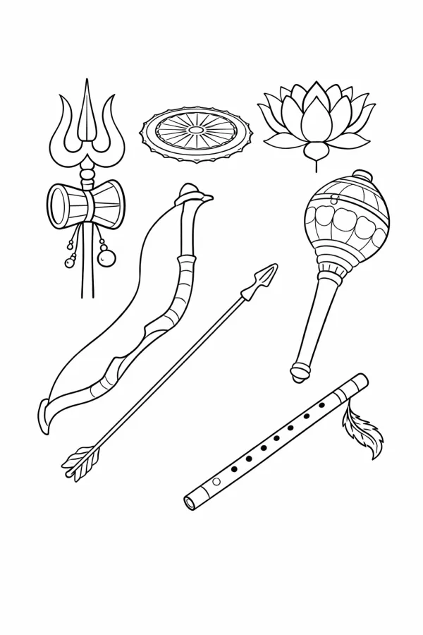 Deity Symbols Collection