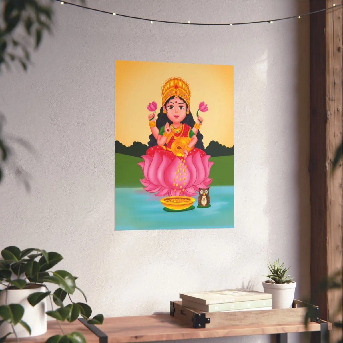 Hindu Deity Art Print